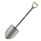 S&J All Metal Round Mouth Shovel MYD Handle 